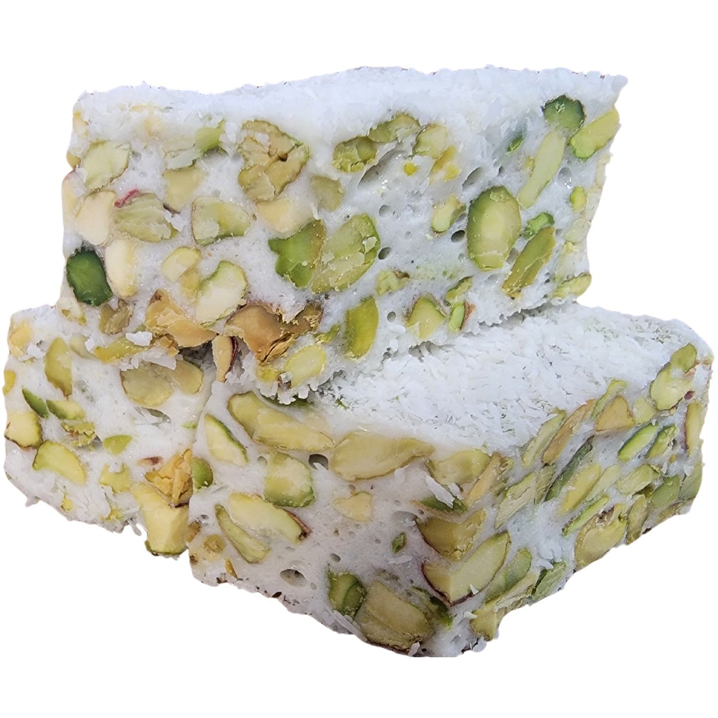 Marshmallow With Pistachios