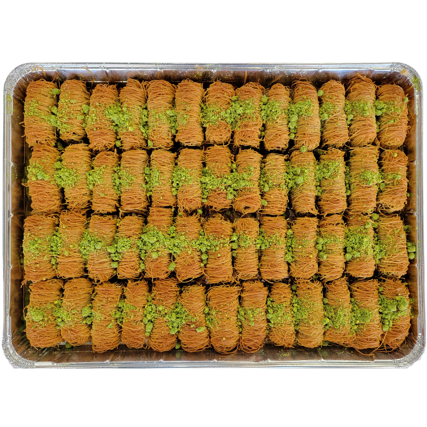 Katayef Pistachio Baklava Large Tray