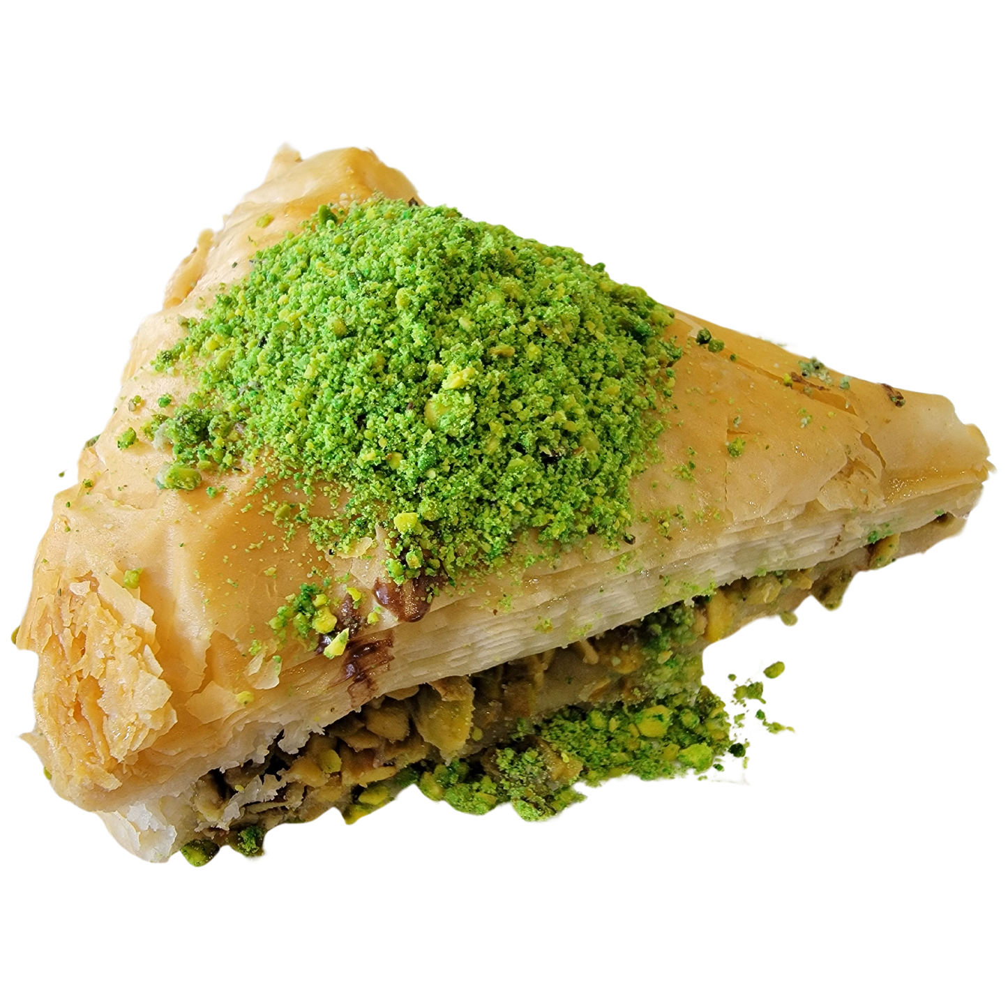 Turkish Pistachio Baklava Round 12" Tray